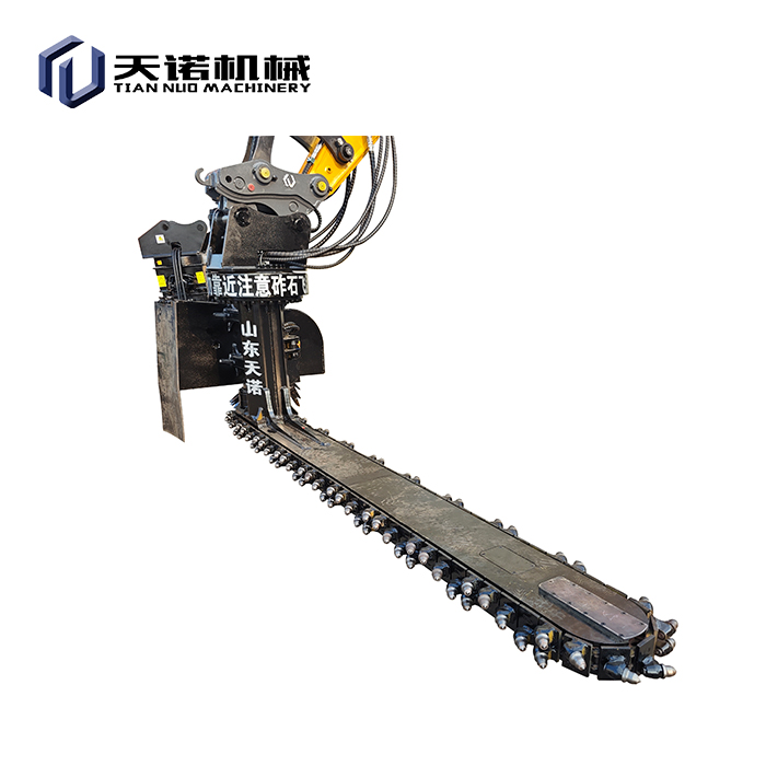 Rail-Road Ballast Undercutter Excavator